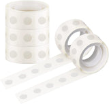 Brain Giggles Balloon Glue Dots Heavy Duty Double Sided for Sticker Adhesive Point Tape for Party Decoration 2 Rolls (200pcs)