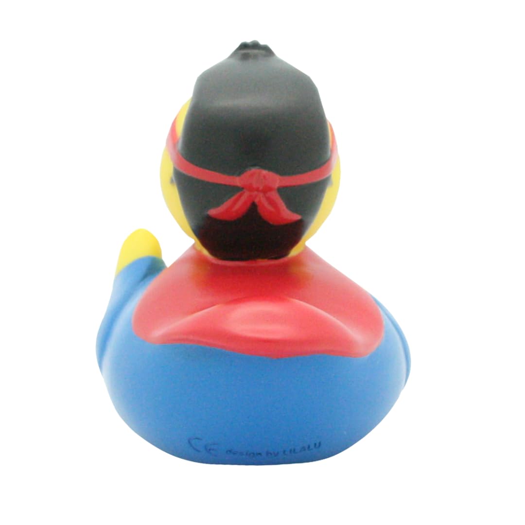 Lilalu Bath Toy Superman Duck -Blue & Yellow