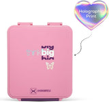 Hydrobrew Bento Lunch Box With Steel Water Bottle & Food Jar - Think Big Blush