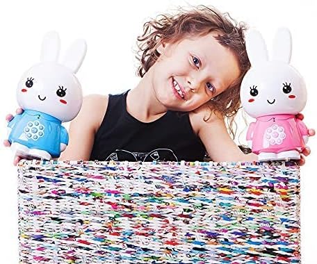 Alilo Honey Bunny Multilingual Buddy and Night Light - Pink - Laadlee