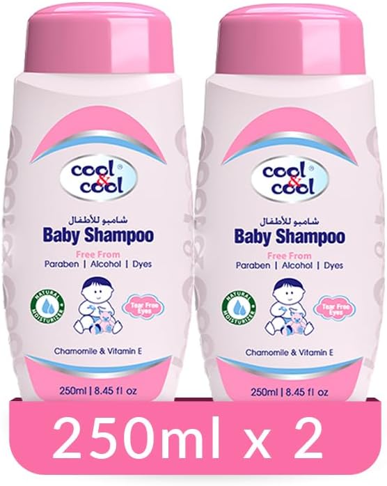 Cool & Cool Baby Shampoo 250ml - Pack of 2