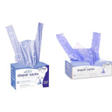 Ubbi Diaper Sacks 400pcs - Periwinkle