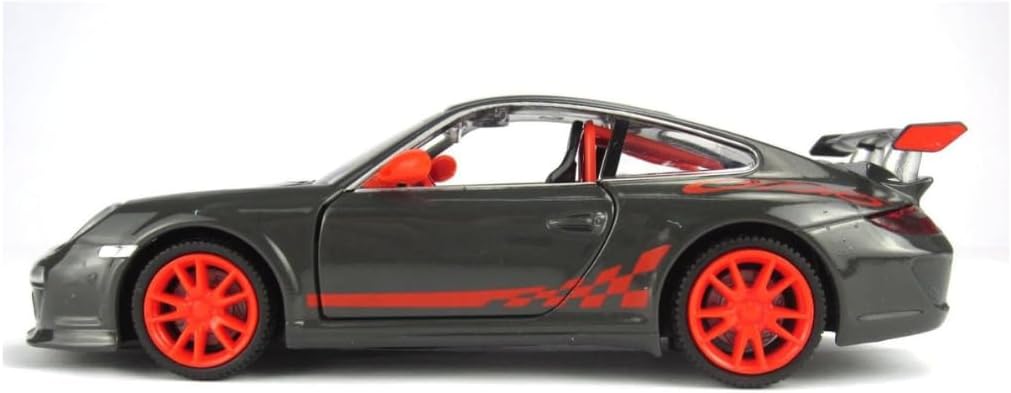 MSZ Porsche 911 GT3 RS Car 1:32 Die-Cast Replica - Dark Grey - Laadlee