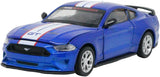 MSZ Ford Mustang GT DIY Car 1:42 Die-Cast Replica - Blue - Laadlee