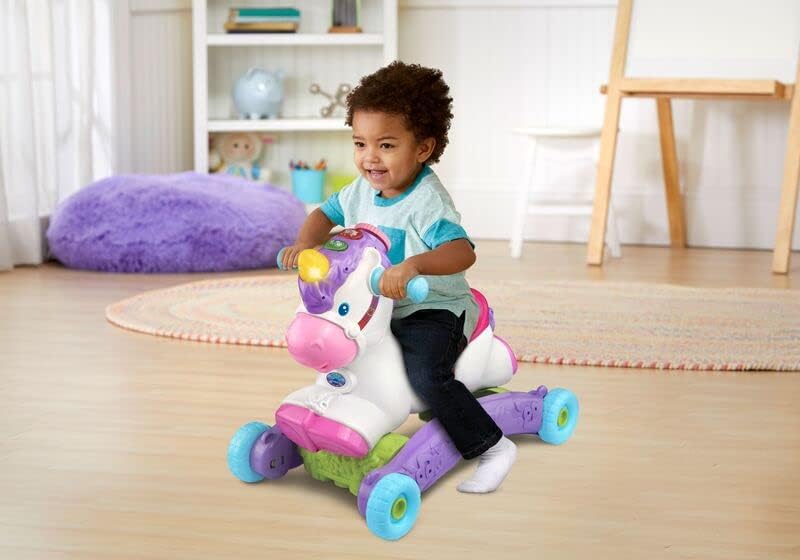 Vtech Rocking Unicorn VTech Rock & Ride Unicorn Online in UAE | Laadlee