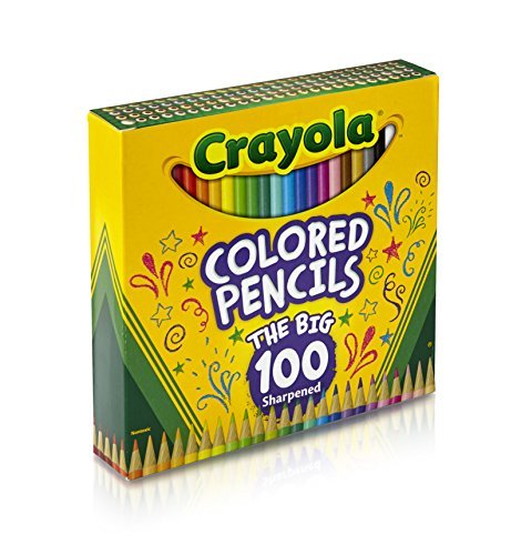 Crayola Colored Pencils Set - Pack of 100 - Laadlee