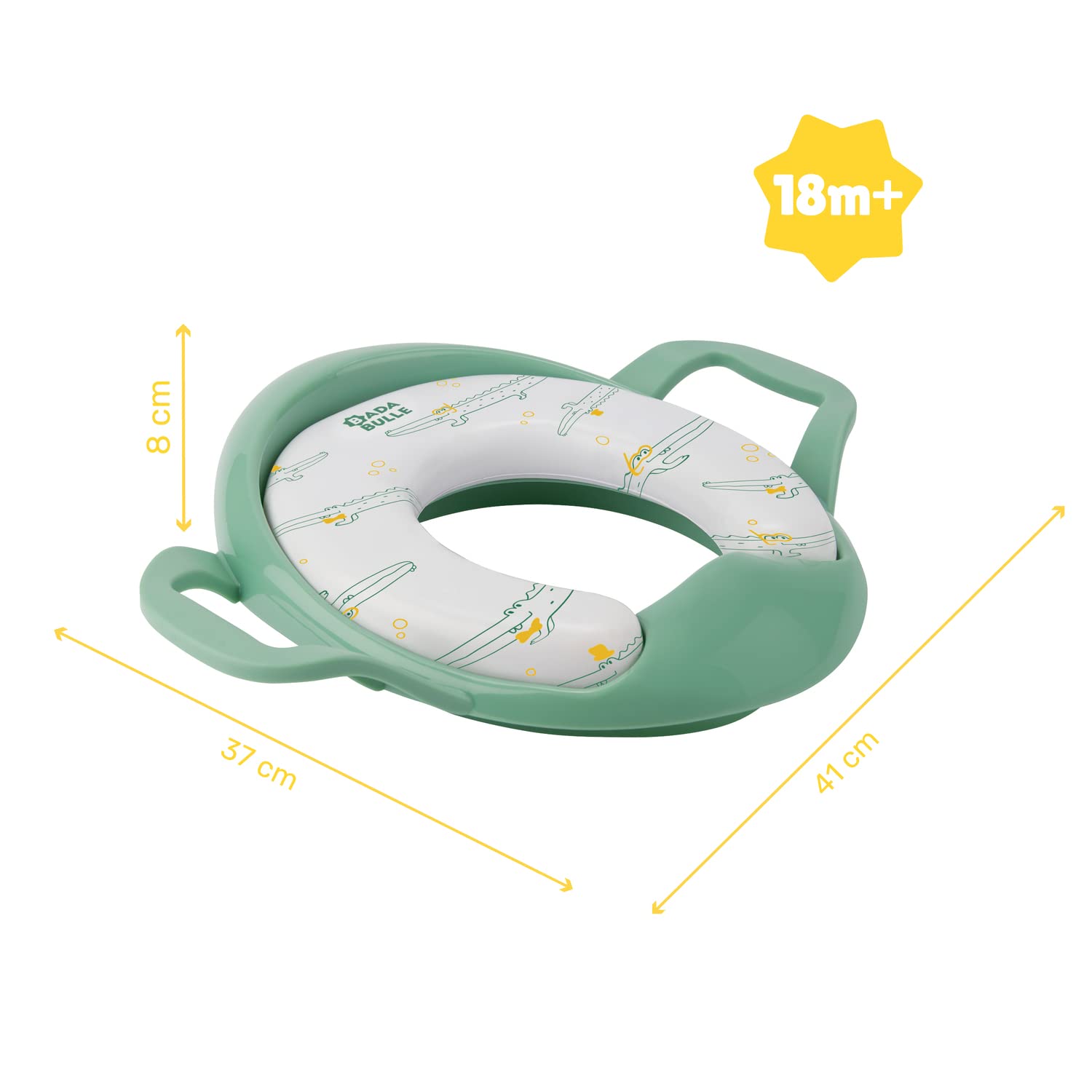 Badabulle Comfort Toilet Training Seat With Handle - Laadlee
