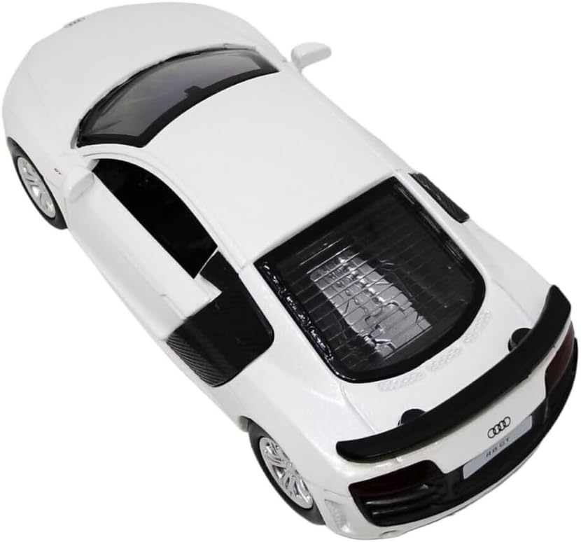MSZ Audi R8 GT Super Car 1:32 Die-Cast Replica - White - Laadlee
