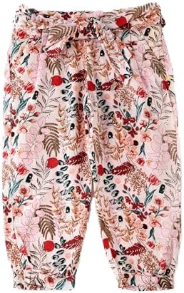 Jelliene All Over Printed Pants - Pink - Laadlee