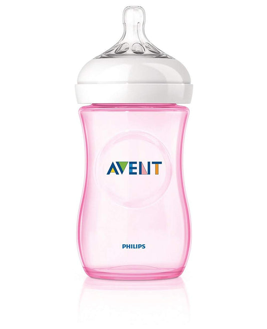 Philips Avent Natural 3.0 Feeding Bottle 260ml - Pink