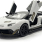 MSZ Lamborghini Aventador SVJ Car 1:32 Die-Cast Replica - White - Laadlee