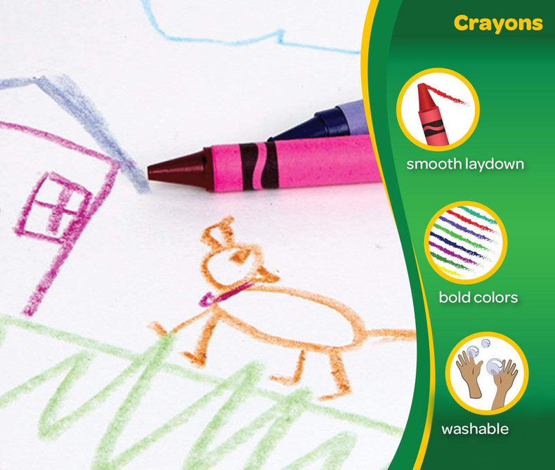Crayola Crayons - Pack of 16 - Laadlee
