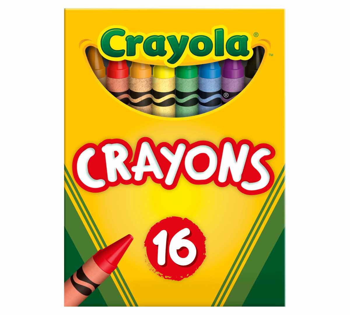 Crayola Crayons - Pack of 16 - Laadlee