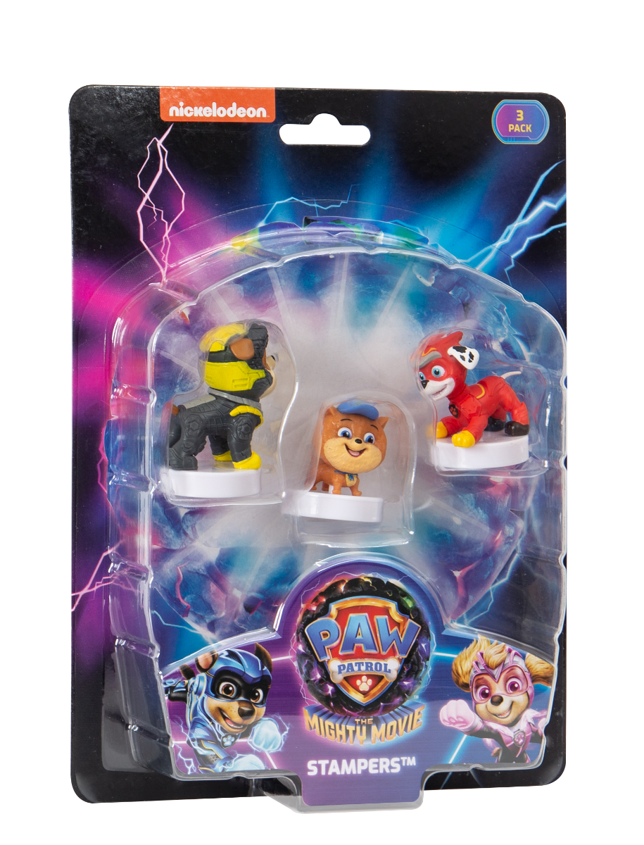 Paw Patrol: The Mighty Movie Stampers - Pack of 3  (Assorted) - Laadlee