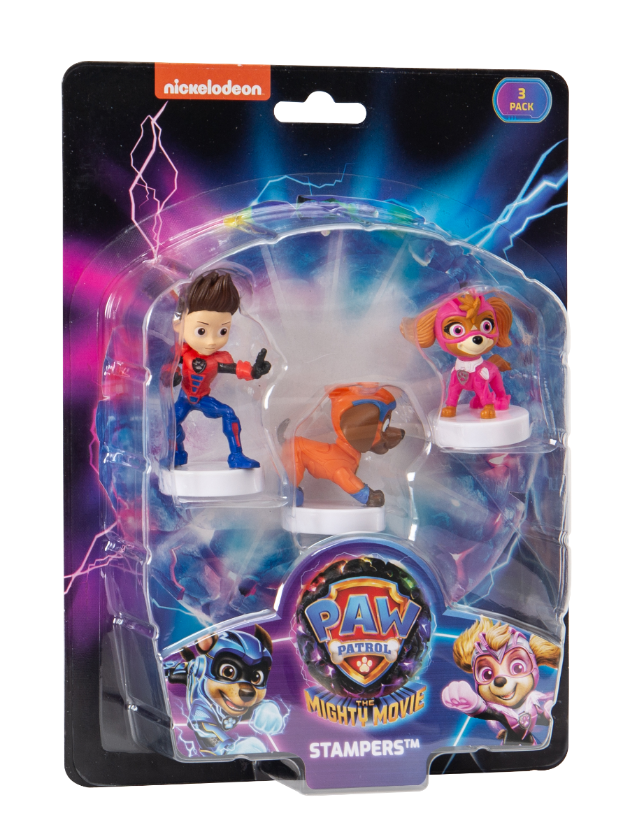 Paw Patrol: The Mighty Movie Stampers - Pack of 3  (Assorted) - Laadlee