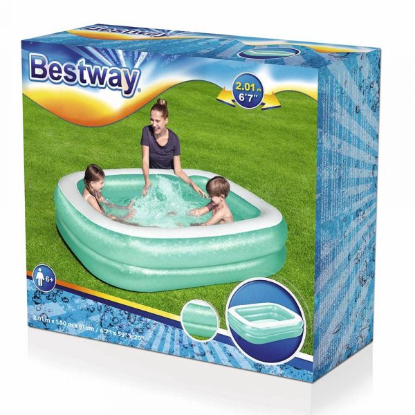 Bestway Pool Blue Rectangular