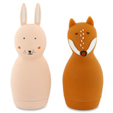 Trixie Bath Toy Squeezy Animals - Mrs. Rabbit & Mr. Fox