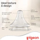 Pigeon Wide Neck Peristaltic Plus Nipple (M) - Pack of 1