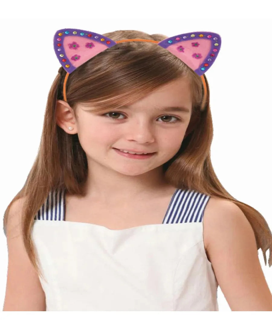 Andreu Toys Pretty Kitty Headbands - Laadlee