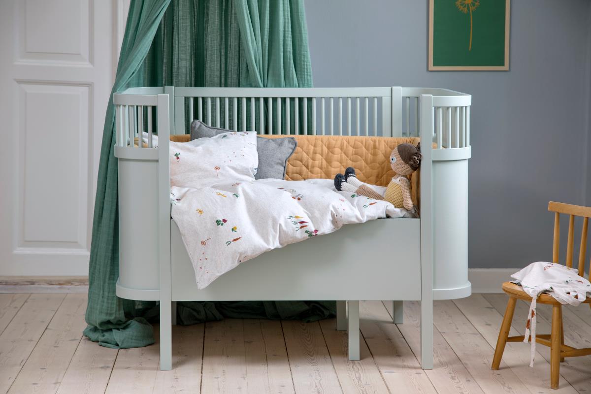 Sebra Baby Jersey Bed Linen - Garden