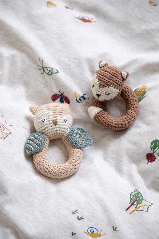 Sebra Baby Jersey Bed Linen - Garden - Laadlee