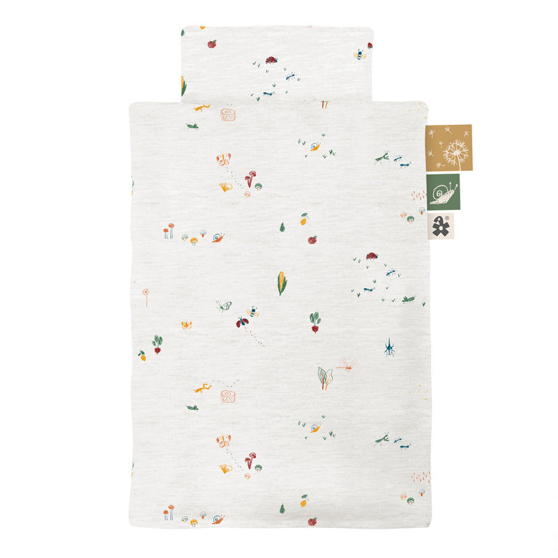 Sebra Baby Jersey Bed Linen - Garden - Laadlee