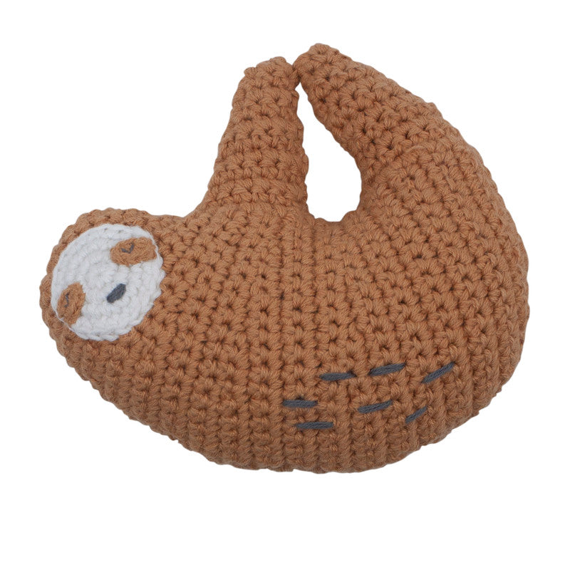 Sebra Crochet Rattle - Lacey The Sloth - Laadlee