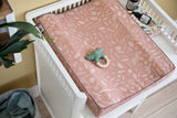 Sebra Changing Pillow - Wildlife - Sunset Pink - Laadlee