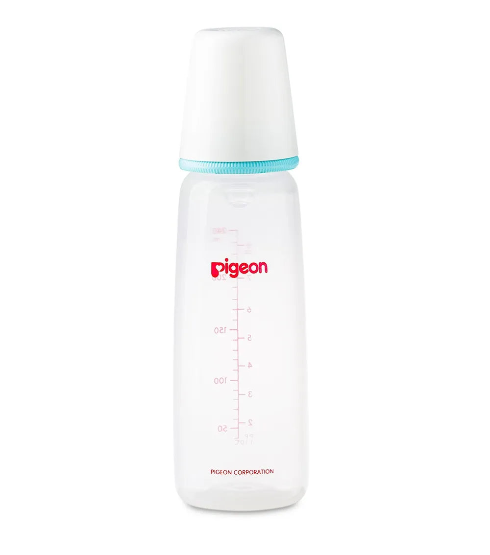 Pigeon Plastic Feeding Bottle Kp-8 240ml - Assorted