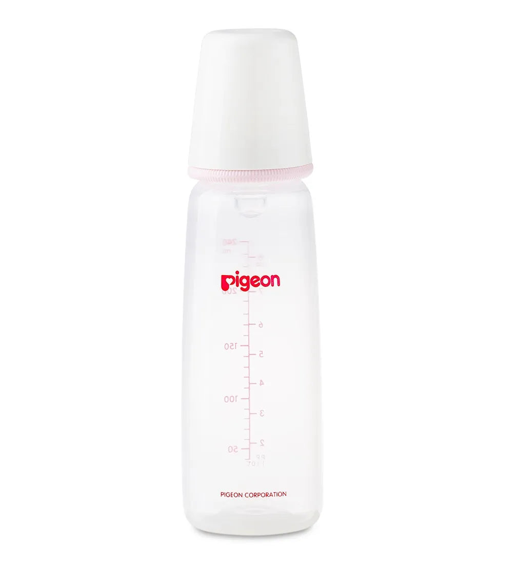 Pigeon Plastic Feeding Bottle Kp-8 240ml - Assorted