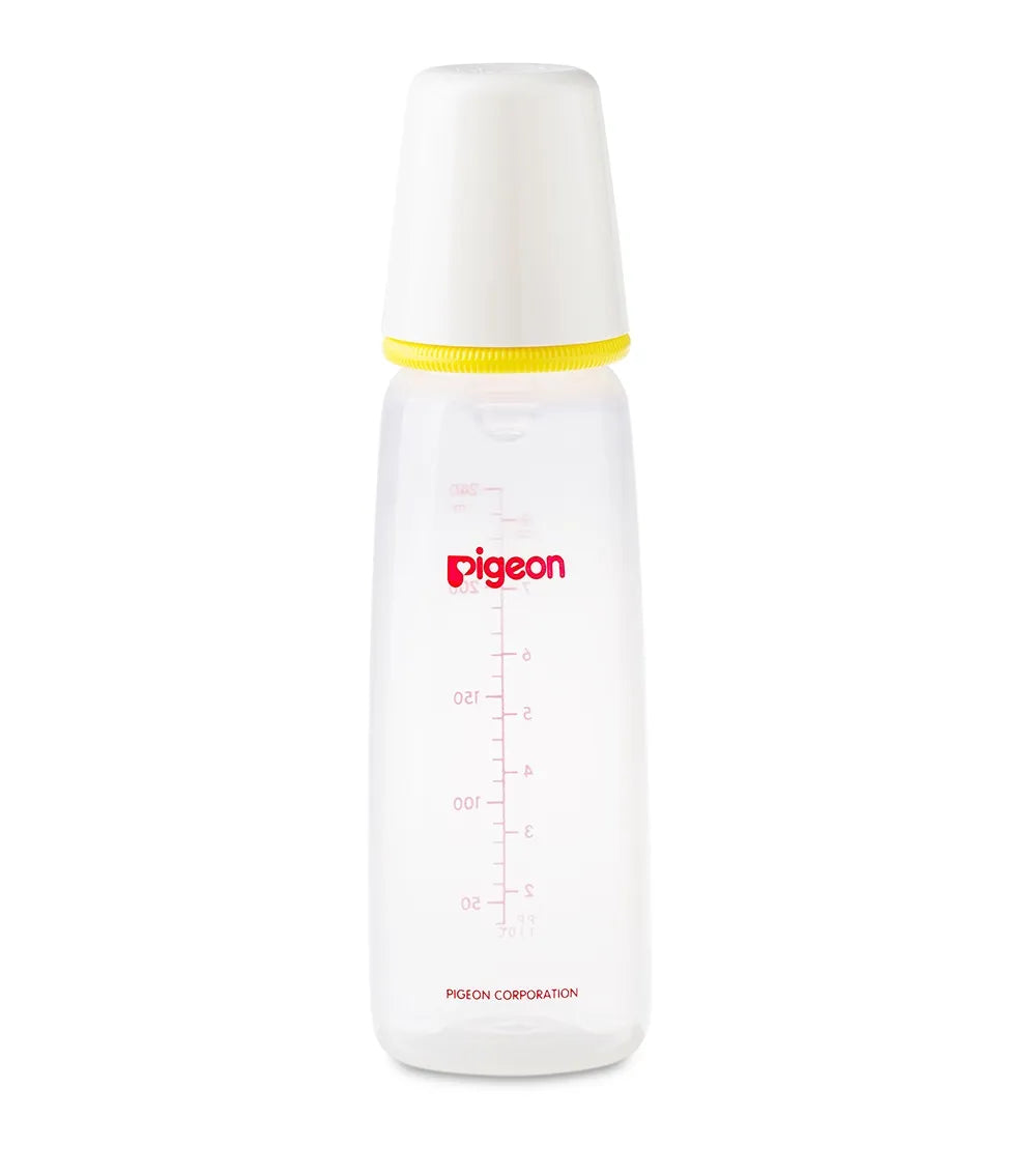 Pigeon Plastic Feeding Bottle Kp-8 240ml - Assorted