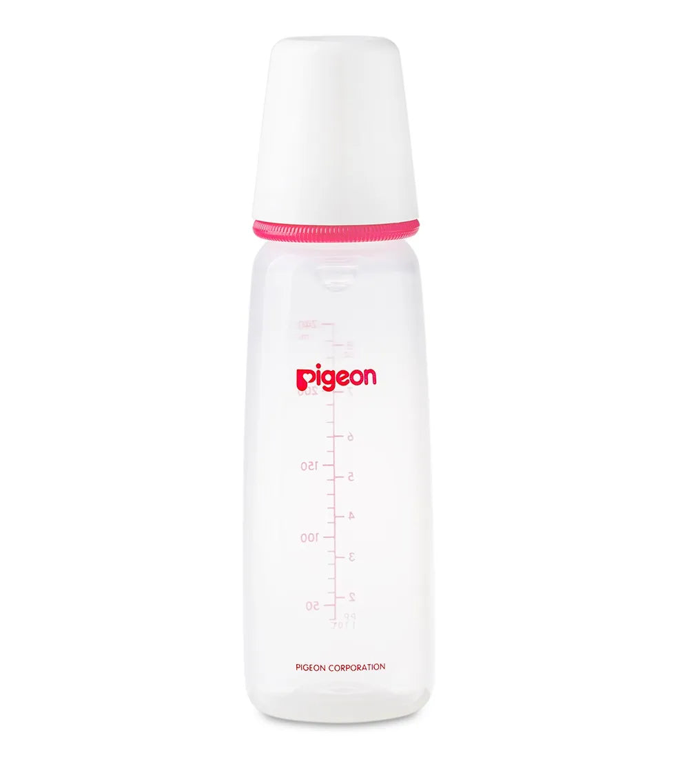 Pigeon Plastic Feeding Bottle Kp-8 240ml - Assorted