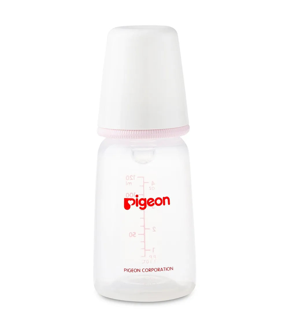 Pigeon Plastic Feeding Bottle Kp-4 120ml - Assorted