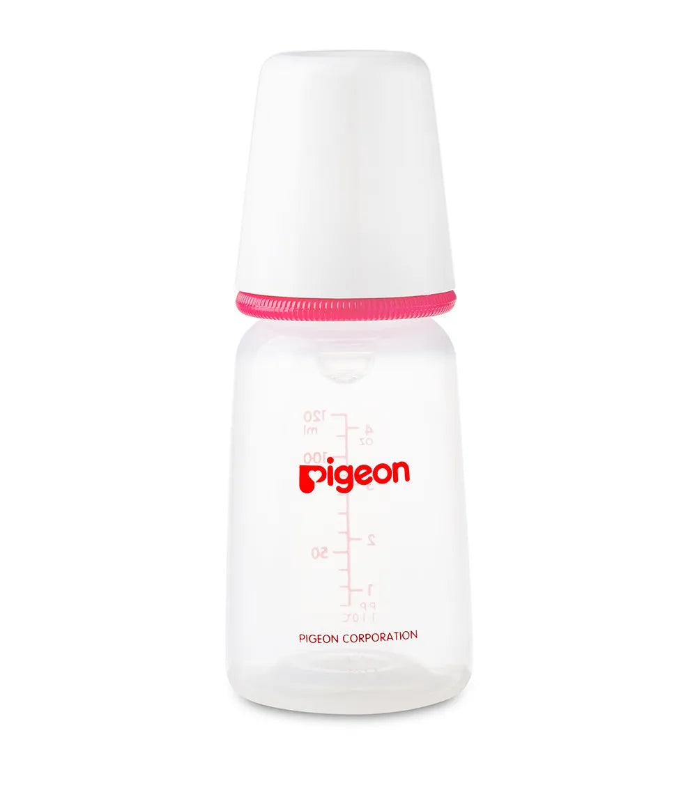 Pigeon Plastic Feeding Bottle Kp-4 120ml - Assorted