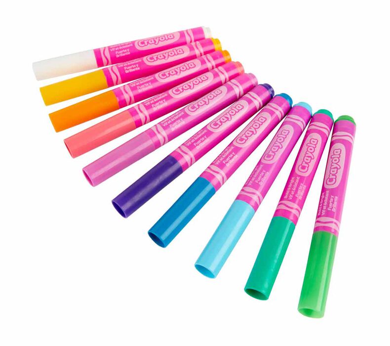 Crayola -Bold & Bright Broad Line Marker - Pack of 10 - Laadlee