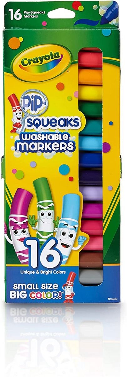 Crayola Mini Stamper Markers - Pack of 16 - Laadlee