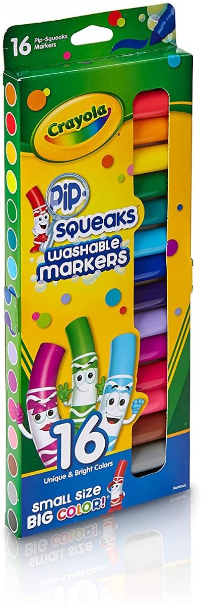 Crayola Mini Stamper Markers - Pack of 16 - Laadlee
