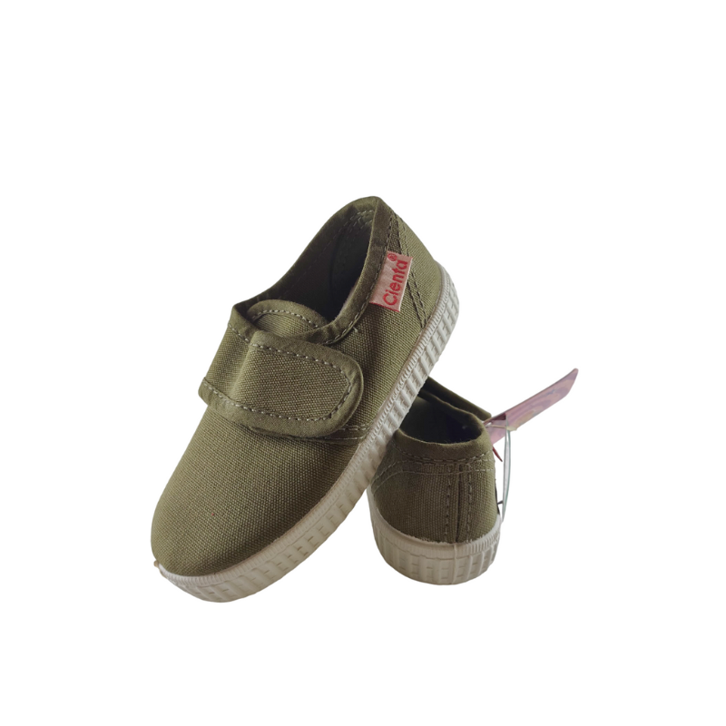 Pikkaboo Ceinta Kakhi Snickers with Lid Kids Shoes