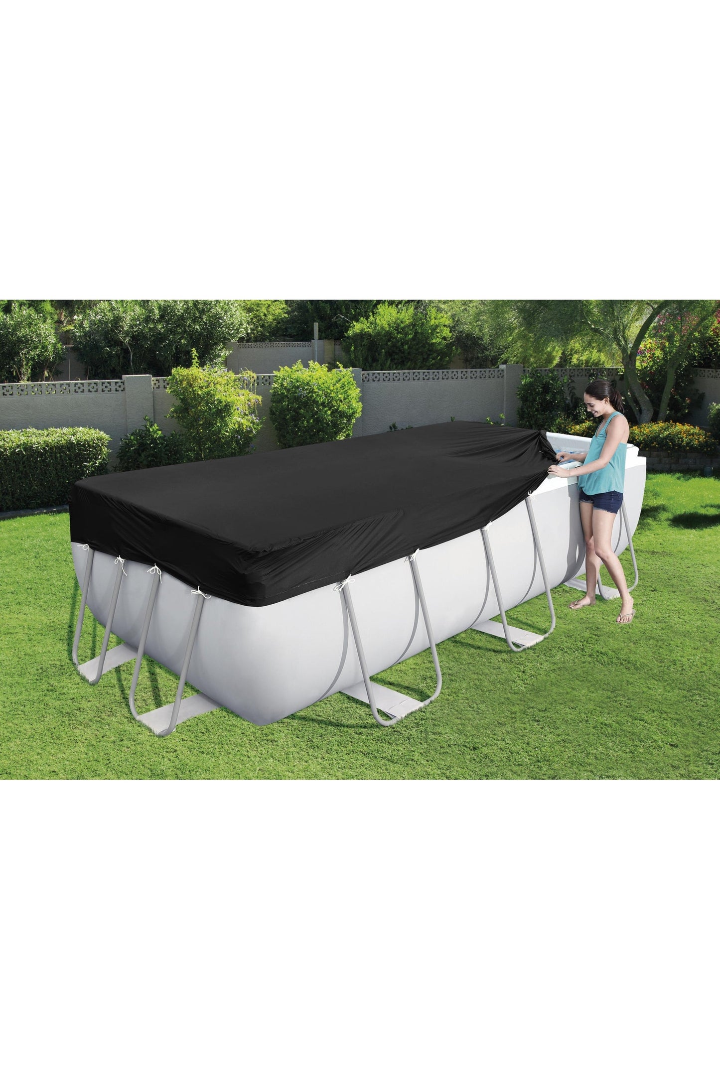 Bestway Pool Cover Steel - 282X196cm