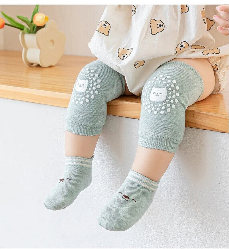 Pikkaboo Soft Crawl Baby Crawling Set - Mint