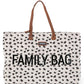 Childhome Family Bag - Canvas Leopard