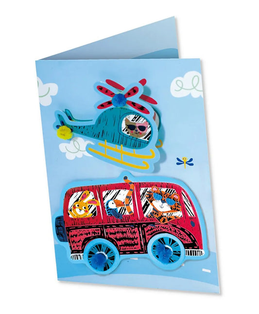 Avenir Scratch Greeting Cards Set - Cars - Laadlee