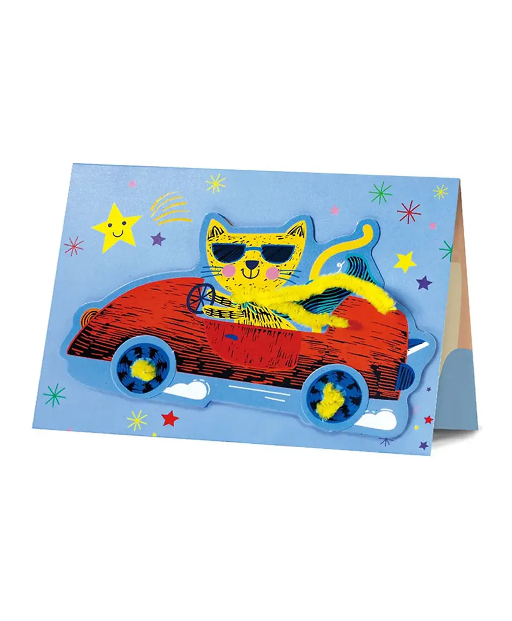 Avenir Scratch Greeting Cards Set - Cars - Laadlee