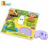 Viga Tactile Puzzle - Forest