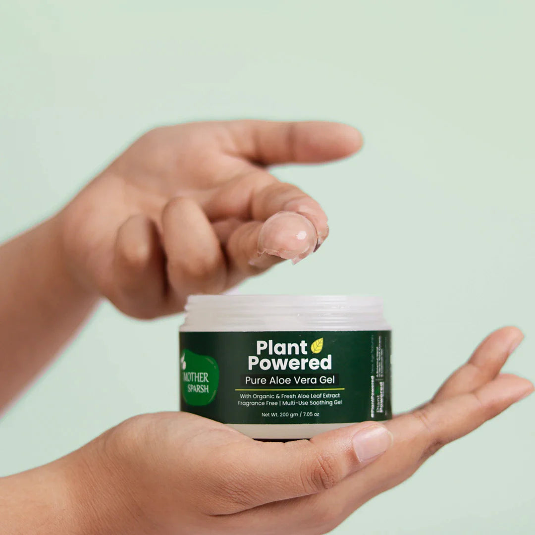 Mother Sparsh Plant Powered Pure Aloe Vera Gel - 200ml - Laadlee