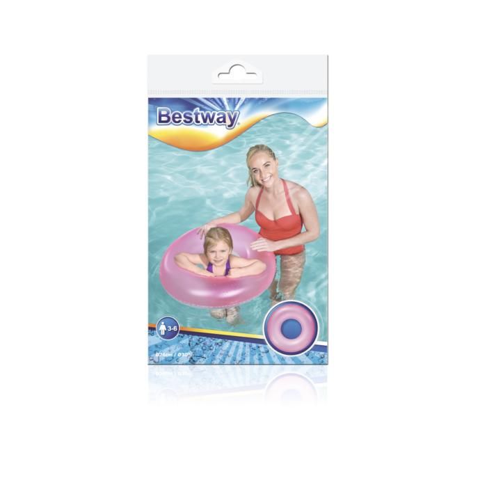 Bestway Swim Ring Frosted Neon