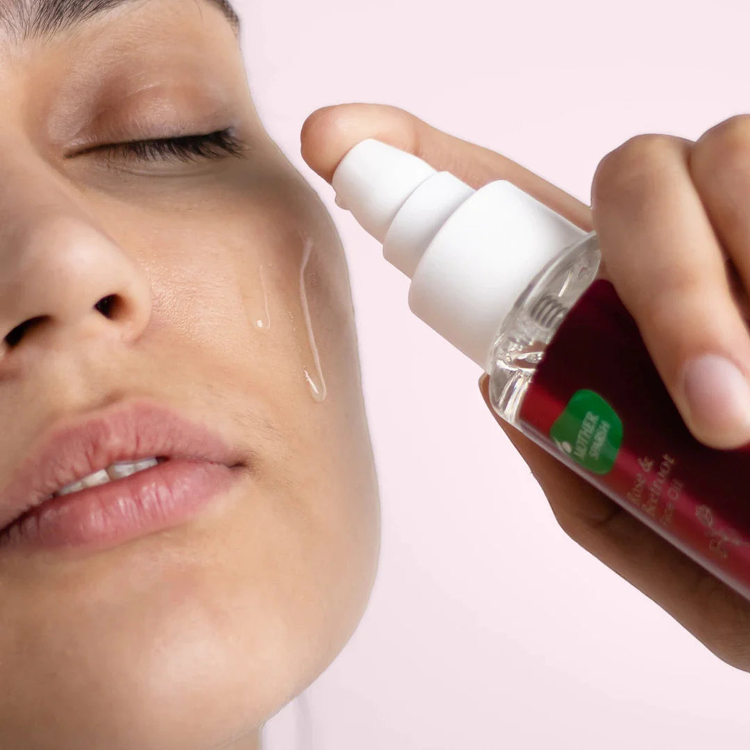 Mother Sparsh Rose & Beetroot Face Oil - 50ml - Laadlee