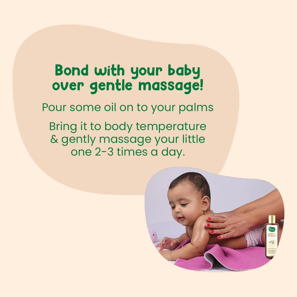 Mother Sparsh Baby Massage Oil - 100ml - Laadlee