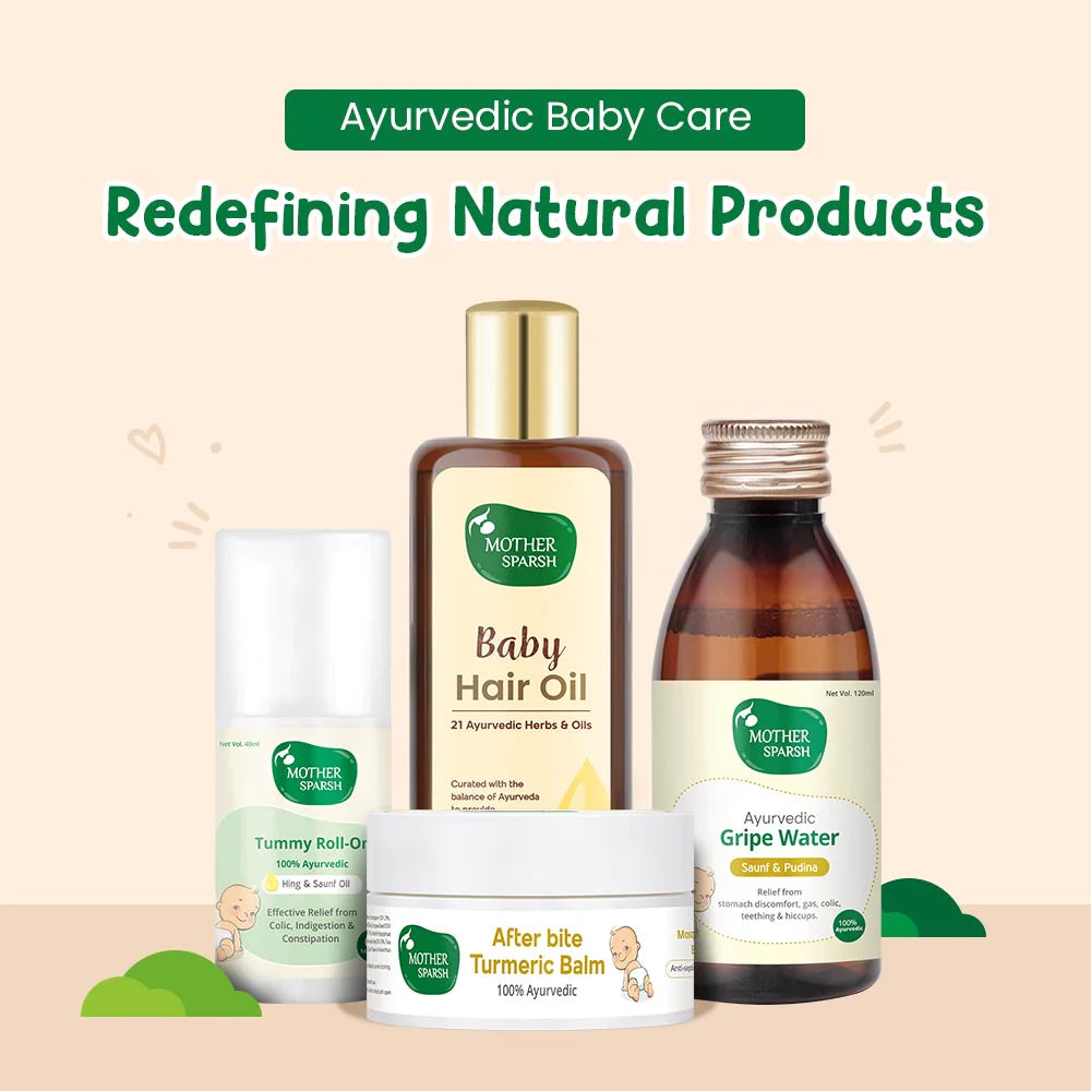 Mother Sparsh Ayurvedic Gripe Water - 120ml - Laadlee