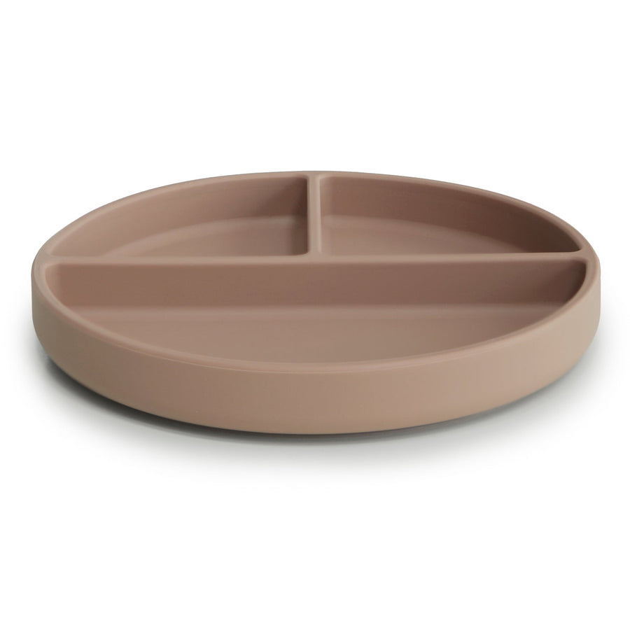 Mushie Silicone Plate Natural - Laadlee